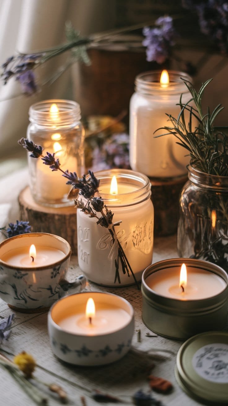 Tallow Candles: How to Make Homemade Scented Candles